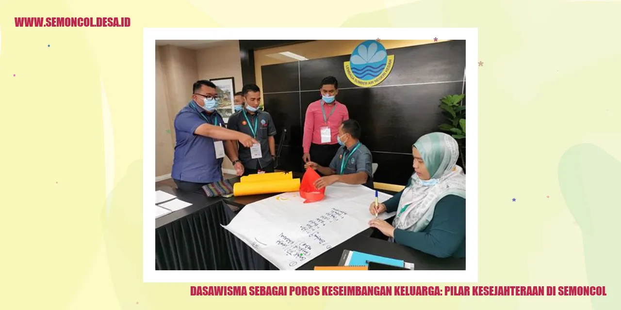 Dasawisma Sebagai Poros Keseimbangan Keluarga: Pilar Kesejahteraan di Semoncol