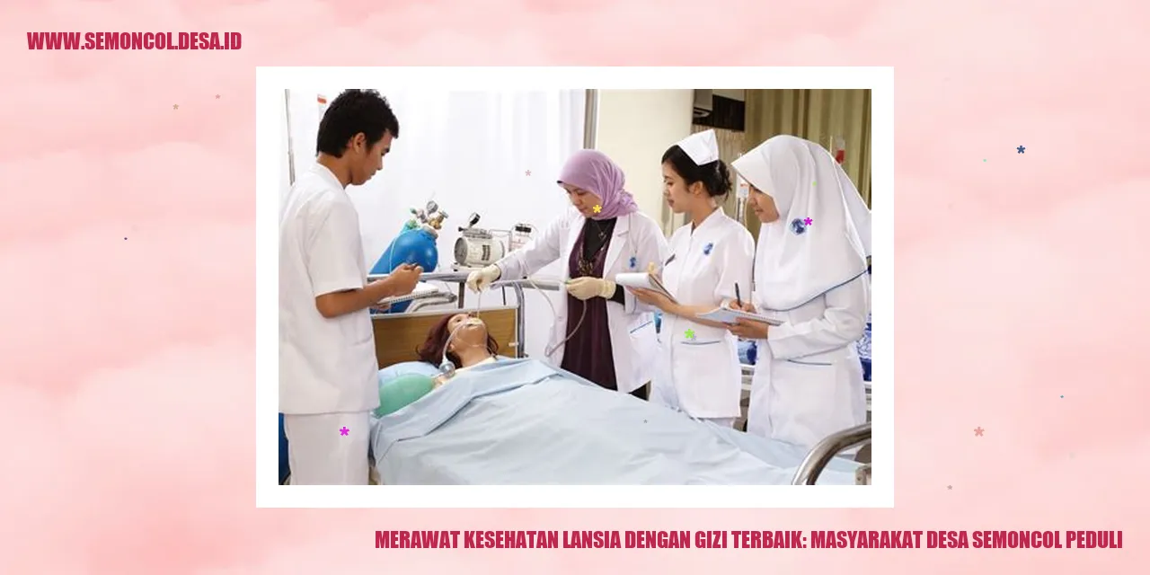 Merawat Kesehatan Lansia dengan Gizi Terbaik: Masyarakat Desa Semoncol Peduli